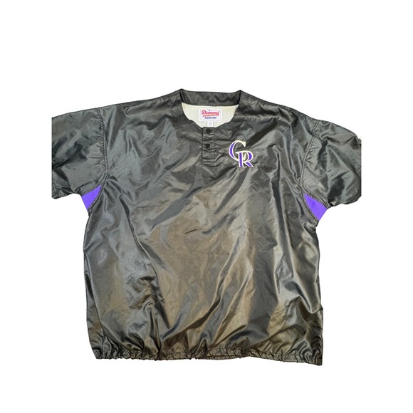 STARTER Other - #90 Vintage Colorado Rockies Starter Pullover Jacket XXL Diamond Collection MLB‎
